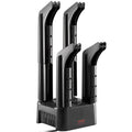 Shoe Dryer 4 Tubes Portable Boot Warmers Timer Heat Blower Black