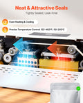 Continuous Sealing Machine 8-12mm Automatic Band Sealer Digital Temp