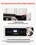 Continuous Sealing Machine 8-12mm Automatic Band Sealer Digital Temp