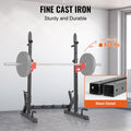 Squat Power Rack Adjustable Barbell Weight Bench Press Stand Heavy Duty
