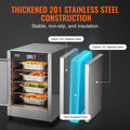 Hot Box Food Warmer 4-Tier Stainless Steel Cabinet Pizza Chicken