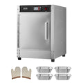 Hot Box Food Warmer 4-Tier Stainless Steel Cabinet Pizza Chicken