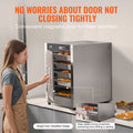 Hot Box Food Warmer 5-Tier Stainless Steel Pizza Chicken Cabinet