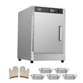 Hot Box Food Warmer 5-Tier Stainless Steel Pizza Chicken Cabinet