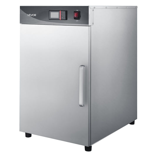 Electric Hot Box Food Warmer, 5-Tier Commercial Warming Cabinet with Water Tray, Single-Door and Adjustable Shelves, Stainless Steel Food Warmer Cabinet, for Restaurant, Kitchen, Pizza, Chicken