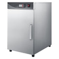 Electric Hot Box Food Warmer, 5-Tier Commercial Warming Cabinet with Water Tray, Single-Door and Adjustable Shelves, Stainless Steel Food Warmer Cabinet, for Restaurant, Kitchen, Pizza, Chicken