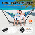 Portable Hammock Stand 450lbs 2 Person Heavy Duty Steel Adjustable