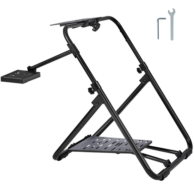 Foldable Racing Wheel Stand Height Adjustable Logitech Thrustmaster