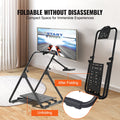 Foldable Racing Wheel Stand Height Adjustable Logitech Thrustmaster