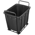 Rolling Laundry Cart 118kg Capacity Waterproof Liner Swivel Wheels