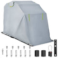 Basket Truck 8 Bushel Steel Canvas Laundry Cart 3