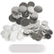 Button Badge Parts 58mm 500 Sets for Button Maker Machine