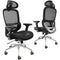 Mesh Office Chair High Back Lumbar Support Swivel Computer Desk