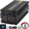 Power Inverter 3000W 12V DC to 240V AC Modified Sine Wave LCD