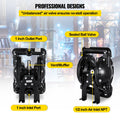 Air-Operated Double Diaphragm Pump 24 GPM 1 Inch Inlet And Outlet