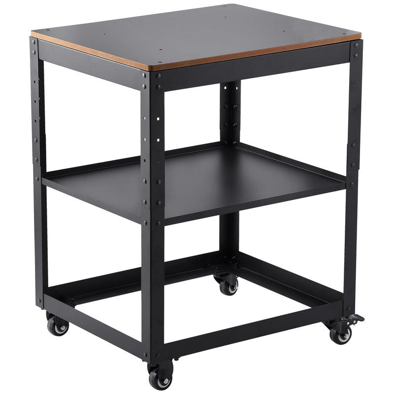 Planer Stand 100kg Height Adjustable Thickness Planer Table 4Casters