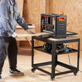 Planer Stand 100kg Height Adjustable Thickness Planer Table 4Casters