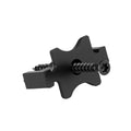 Composite Deck Fasteners 500PCS Hidden T Clips 6.5mm Black