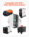 12V Diesel Heater Fuel Pump 22ML 2KW 5KW 8KW Parking Heater