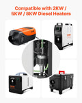 Diesel Heater Fuel Pump 12/24V DC 2KW 5KW 8KW Parking Heater
