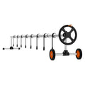 Solar Cover Reel 14ft Aluminum Pool Inground Wheels Sandbags