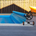 Aluminum Pool Cover Reel 18ft Solar Inground Swimming Pools