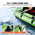Bestway 4 Person Inflatable Fishing Boat 1158mm Oars Pump Seats