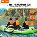 Bestway 5-Person Inflatable Fishing Boat 1100lb PVC Kayak Raft