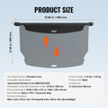 VEVOR Jeep Grand Cherokee Cargo Cover Retractable 2022-2024