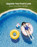 Oval Pool Liner 15x30ft 54in Wall Height Overlap Style