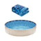 30ft Round Pool Liner 48-54inch Overlap Vinyl Above Ground