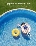 30ft Round Pool Liner 48-54inch Overlap Vinyl Above Ground