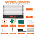 Chimney Sweep Kit 12m 12 Rods Flexible Brush Fireplace Cleaner