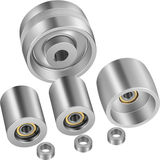 Belt Knife Grinder 2"x72" Wheel Set 5" Drive 5/8" Bore 4" Track 2" Idler