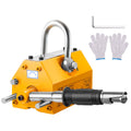 Magnetic Lifter, 300 kg Pulling Capacity, 2.5 Safety Factor, Neodymium & Steel, Lifting Magnet with Release, Permanent Lift Magnets, Heavy Duty Magnet for Hoist, Shop Crane, Block, Board