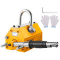 Magnetic Lifter, 1000kg Pulling Capacity, 2.5 Safety Factor, Neodymium & Steel, Lifting Magnet with Release, Permanent Lift Magnets, Heavy Duty Magnet for Hoist, Shop Crane, Block, Board