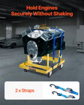 Engine Stand 340kg Load Capacity Adjustable Steel Motor Holder