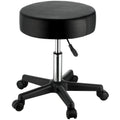 Rolling Stool 400LBS Adjustable Height Swivel Chair Black