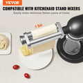 KitchenAid Pasta Attachment Roller 8 Thickness Settings Stainless Steel