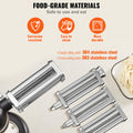 3Pcs KitchenAid Pasta Attachment Roller Cutter Mixer Set