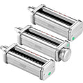 3Pcs KitchenAid Pasta Attachment Roller Cutter Mixer Set