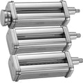3Pcs KitchenAid Pasta Attachment Roller Cutter Mixer Set
