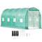 Walk-in Tunnel Greenhouse 15x7x7ft Galvanized Frame Waterproof