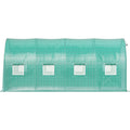 Walk-in Tunnel Greenhouse 15x7x7ft Galvanized Frame Waterproof
