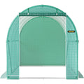 Walk-in Tunnel Greenhouse 15x7x7ft Galvanized Frame Waterproof