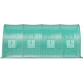 Walk-in Tunnel Greenhouse 15x7x7ft Galvanized Frame Waterproof