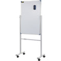 Mobile Double Sided Magnetic Whiteboard 60x90cm w/ Stand