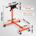 Engine Stand 750LB Motor Hoist Dolly 360° Adjustable
