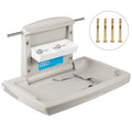 Wall Mounted Baby Changing Table Horizontal Fold Down Diaper Station