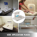 Wall Mounted Baby Changing Table Horizontal Fold Down Diaper Station
